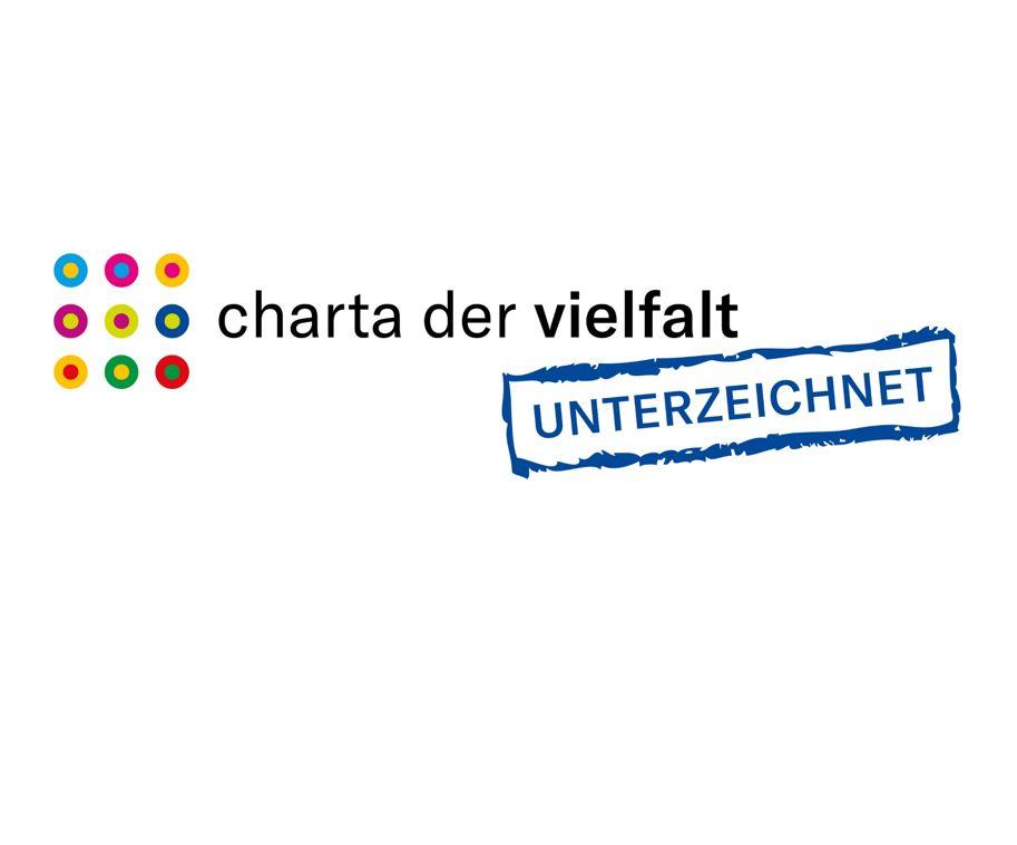 Logo- Charta der Vielfalt, unterzeichnet